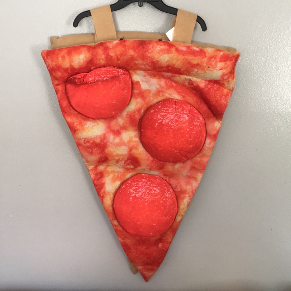 Cheesy Pepperoni Pizza Slice Costume for Kids